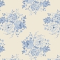 Preview: Tilda Patchwork Stoff Baumwolle - Sunday Brunch - Mia Blue